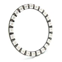 24 Bit WS2812 5050 RGB LED Built-in Full Color Driving Lights Circular Development Board-13