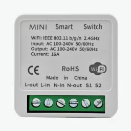 Tuya 2-Channel Smart WiFi Timer Switch 10A/16A - Alexa & Google Home Compatible image 1