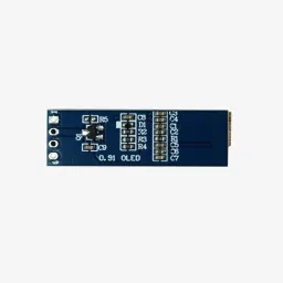 0.91 inch 128x32 OLED Display Module with I2C/IIC Serial Interface image 2