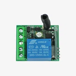 12V DC 433 MHz 1 Channel RF Transmitter and Receiver Remote Control Relay image 4