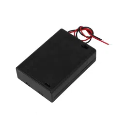 Plastic Covered Battery Cell Holder For 3 X AA Battery with On/Off Switch-24