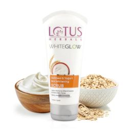 Lotus Herbals WhiteGlow Skin Brightening Oatmeal & Yogurt Gentle Exfoliator Scrub-picture-15