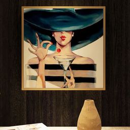 Art Street Black & Beige Framed Wall Painting-image-27