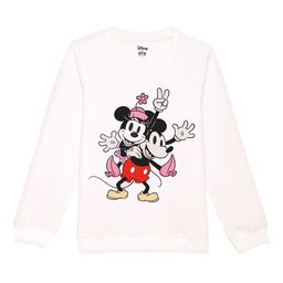 Disney by Wear Your Mind Kids White Printed Sweatshirt-image-77