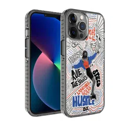 DailyObjects White & Blue Printed iPhone 12 Pro Max Phone Case-62