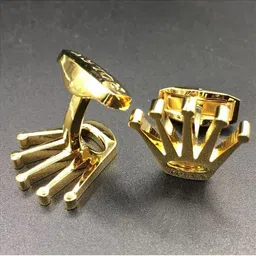 ZIVOM Gold-Toned Quirky Cufflink-image-11