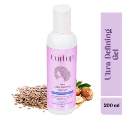 Curl up Ultra Defining Hair Gel With Flax Seed Extract & Shea Butter - 200 ml-5