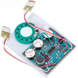 30S Sound Voice Music Recorder Board Photosensitive Wired Double button control Programmable Chip Audio Module For Greeting Card DIY-23