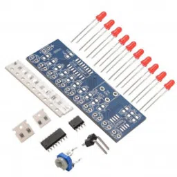 NE555 + CD4017 Water Flowing Light LED Module DIY Kit-9