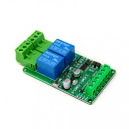 12V Modbus RTU 2 Channels Relay Module Input Optocoupler Isolation RS485 MCU-0