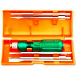 Taparia 812 Combination Screw Driver Set with Neon Bulb-30