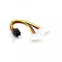 Double Big 4D to 6Pin Power Lines About 15CM-21