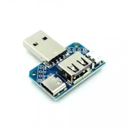 USB Adapter Board Male To Female Adapter Micro USB/Type-C Interface 4P 2.54mm-20