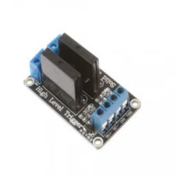 2 Channel 12V Relay Module Solid State High Level SSR DC Control 250V 2A with Resistive Fuse-8