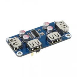Waveshare USB HUB HAT (B) for Raspberry Pi Series with 4x USB 2.0 Ports-8