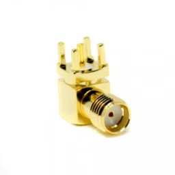 SMA Female Connector Right Angled Through-Hole for PCB Mount-picture-15