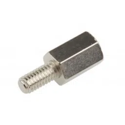 M4x6mm Male to Female Nickel Plated Brass Hex Standoff Spacer - 5 Pieces pack-image-69