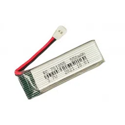 3.7V 550mAH (Lithium Polymer) Lipo Rechargeable Battery for RC Drone-image-97