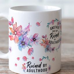 **PElegance Meets Everyday Struggle Sip in Style Ceramic Ceramic Coffee Mug-image-66