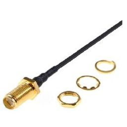 15CM IPEX 1 to RP-SMA Female Connector Cable 11mm RG1.13-31