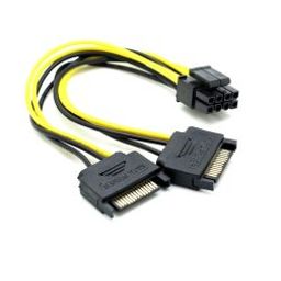 Dual SATA 15PIN to, 8PIN Graphics Card, Power Lines-42