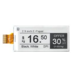 2.9 Inch High Refresh Rate Black and White E-Paper Display-51