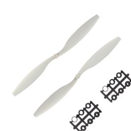 Orange HD Propellers 1245(12X4.5) ABS White 1CW+1CCW-1pair-20