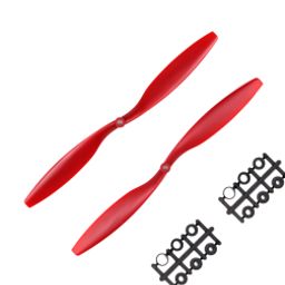 Orange HD Propellers 1245(12X4.5) ABS Red 1CW+1CCW-1pair-11