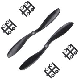 Pro-Range Propellers 8045(8X4.5) Carbon Fiber Black 1CW+1CCW-1pair-6