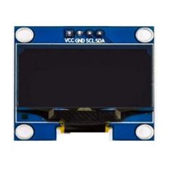 1.3 inch SSD1106 128×64 I2C serial communication 4 PIN OLED display – Blue color screen-54