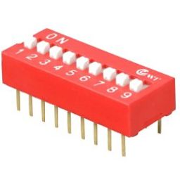 9-Pin Flat Dial switch 2.54mm9-Pin Flat Dial switch 2.54mm-image-21
