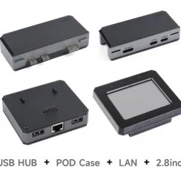 Waveshare Raspberry Pi Zero POD Kit C (HDMI USB HUB Module + Zero POD Case + 2.8inch LCD Module + Lan Module)-10