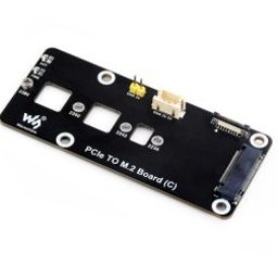 Waveshare PCIe To M.2 Adapter Board (C) for Raspberry Pi 5, Supports NVMe Protocol M.2 Solid State Drive, High-speed Reading/Writing-31