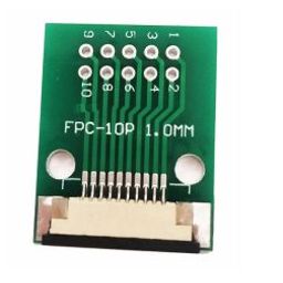 FFC / FPC Adapter Board 1mm to 2.54mm Soldered Connector – 10 pin-46