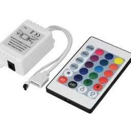12V 5050 RGB LED Strip Controller box with 24 Key IR Remote Control-22