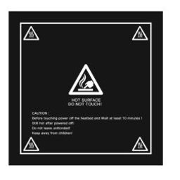 220 x 220 x 0.5 mm 3D Printer Hot Bed Tape Sticker Build Plate Tape-17