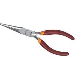Taparia 1408 Long Needle Nose Mini Plier (Silver, Brown)-50