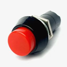 Round Push Rocker Switch - 3A 250V-18