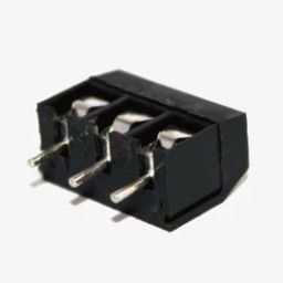 3 Pin PCB Mount Terminal Block (Screw type) - 5mm Pitch (Black)-18