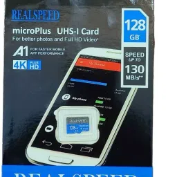Realspeed A1 Micro card 128 GB MMC Micro Card Class 10 130 MB/sMemory Card image 3