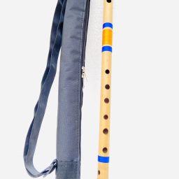Musical Bamboo Flute Right Hand C Sharp 7 Hole 19 Inch Size Bansuri & Free Carry Bag Bamboo Flute-image-29