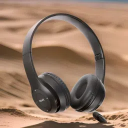 Bluetooth Over-Ear Headset for Gaming with Robust Bass_D9 Bluetooth & Wired Headset-image-55