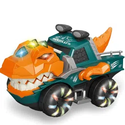 Plastic Dinosaur Chariot Bump and Go Toy for Kids,Dinosaur Toy with Moving Parts-picture-15