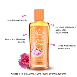 ROSA Set Of 2 Long Lasting Hair Fixer - 100 ml Each image 3