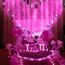 pesca 40 LEDs 11 m Pink Steady String Rice Lights image 3