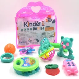 akshit AT37 Rattles Baby Toy and game for kids for playing and enjoying purposes Rattle image 3