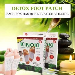 Cleansing Foot Patch Premium Quality Toxin Remover(2Pkt-20 Pads) M 519-image-21
