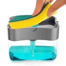 2 in 1 liquid soap dispenser & spounge holder Bottled Water Dispenser-image-75