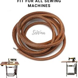 Extra strong Genuine Leather Round Sewing Belt-17