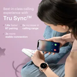 Noise Crew 1.38 Round Display with Bluetooth Calling, Metallic finish, IP68 Rating Smartwatch image 4